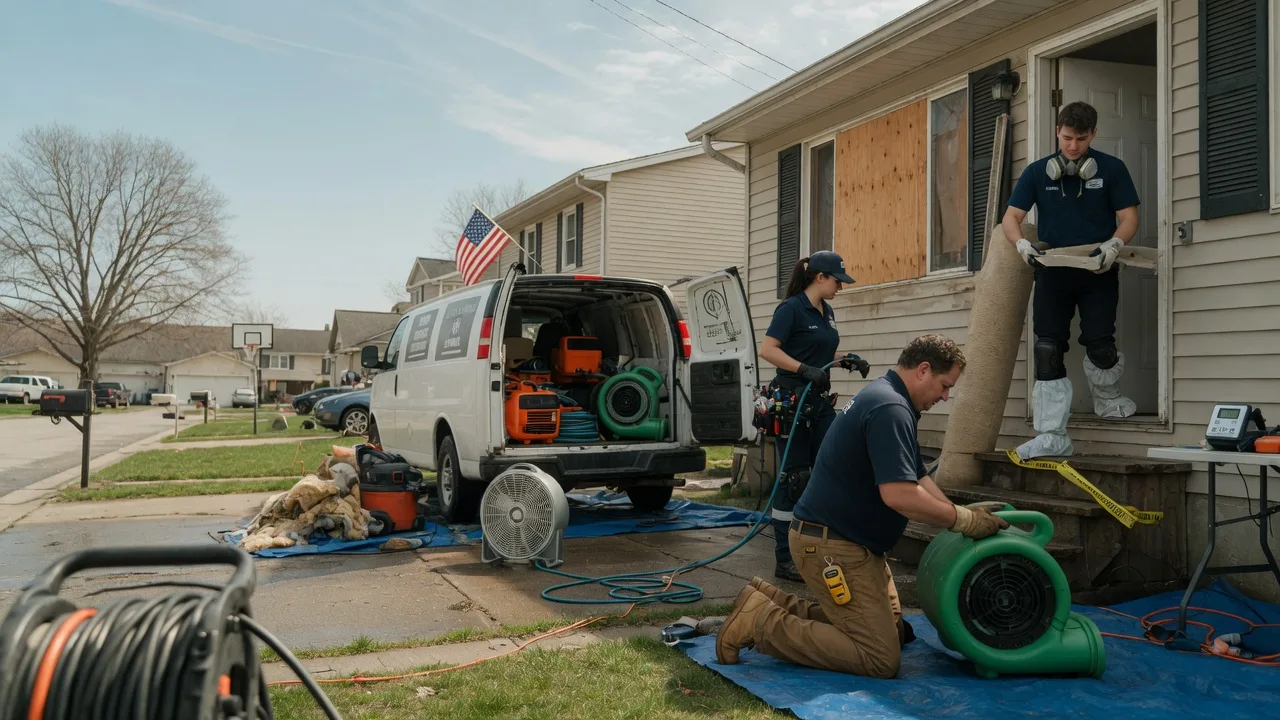 Water Damage Restoration in Leicester, NC near me